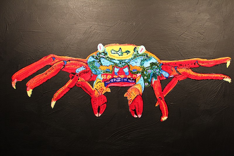 Sally Light Foot Crab by Barry K. Snyder