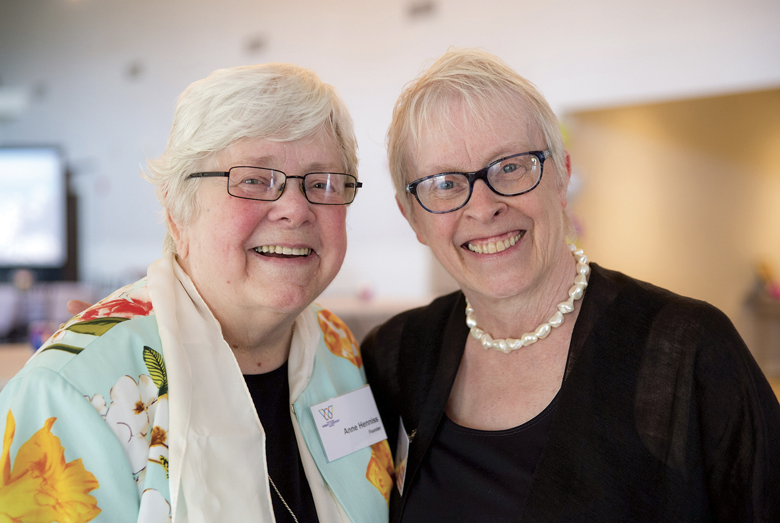 Anne Hennis and Marj Flemming