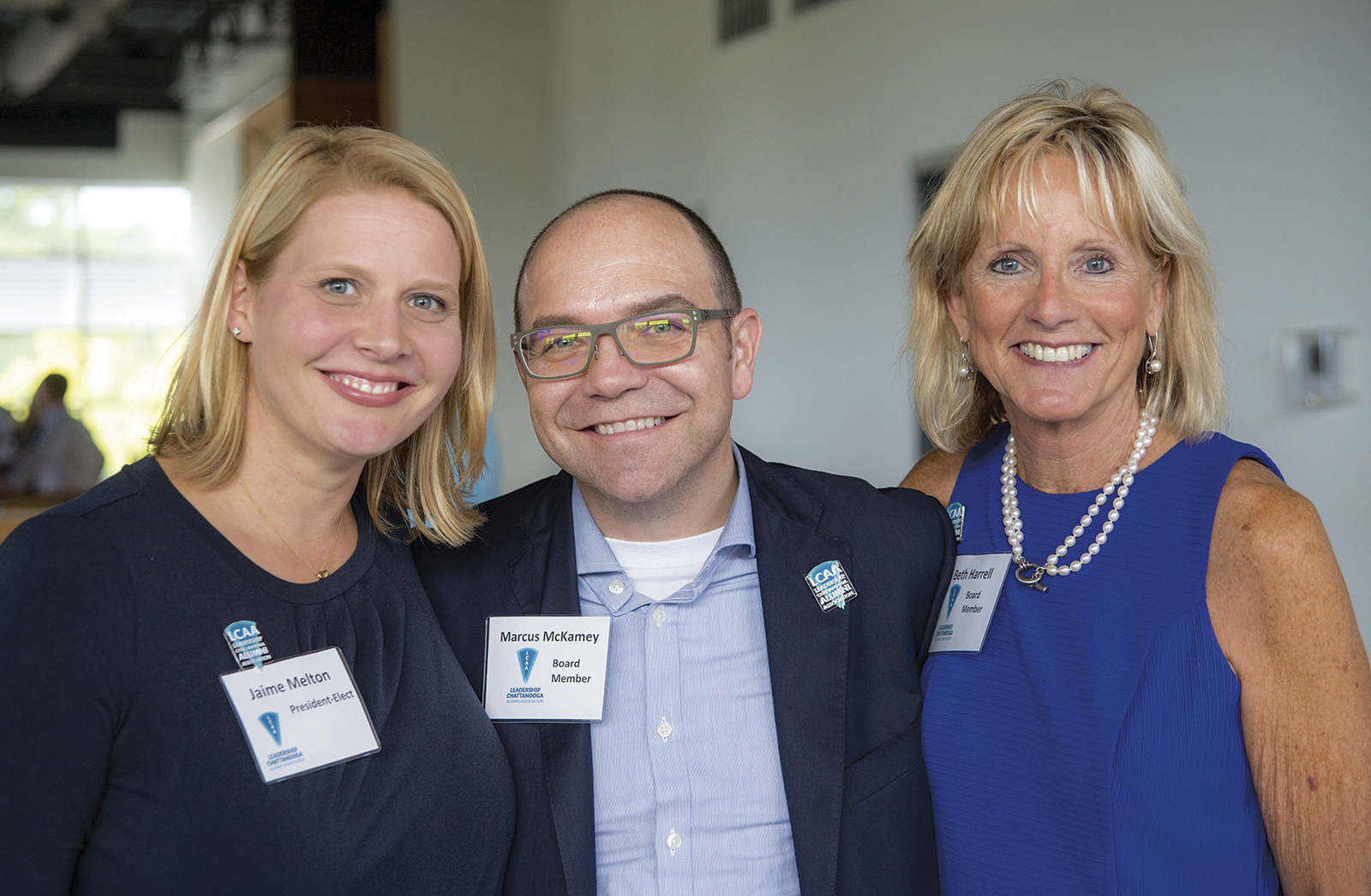 Jaime Melton, Marcus McKamey and Beth Harrell
