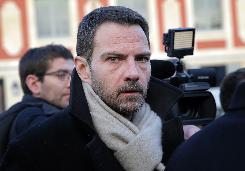 
              FILE - In this file photo dated Wednesday, Jan. 20, 2016, Jerome Kerviel, arrives at the Versailles appeal court, outside Paris, fighting the award of damages. Kerviel will learn Friday Sept. 23, 2016, whether he'll have to pay a staggering 4.9 billion euros ($5.5 billion) to the Societe Generale bank that employed him when he made huge losses through reckless operations. (AP Photo/Christophe Ena, FILE)
            