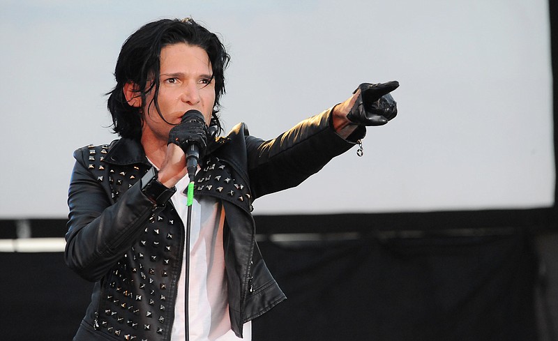 
              FILE - In this May 25, 2013 file photo, Corey Feldman performs in Los Angeles. After being widely ridiculed for a music performance on Friday, Sept. 16, 2016, on the "Today" show, Feldman is planning a return to the show. Pink, Kesha and Miley Cyrus are among Feldman's celebrity supporters. (Photo by Katy Winn/Invision/AP, File)
            