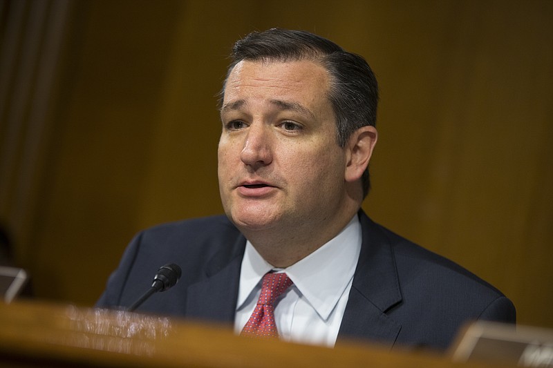 
              FILE - In this June 7, 2016 file photo, Sen. Ted Cruz, R-Texas speaks on Capitol Hill in Washington. Ted Cruz announced Friday, Sept. 23, 2016, he will vote for Donald Trump, a dramatic about-face for the Texas senator who previously called the New York businessman a "pathological liar" and "utterly amoral."  (AP Photo/Evan Vucci, File)
            