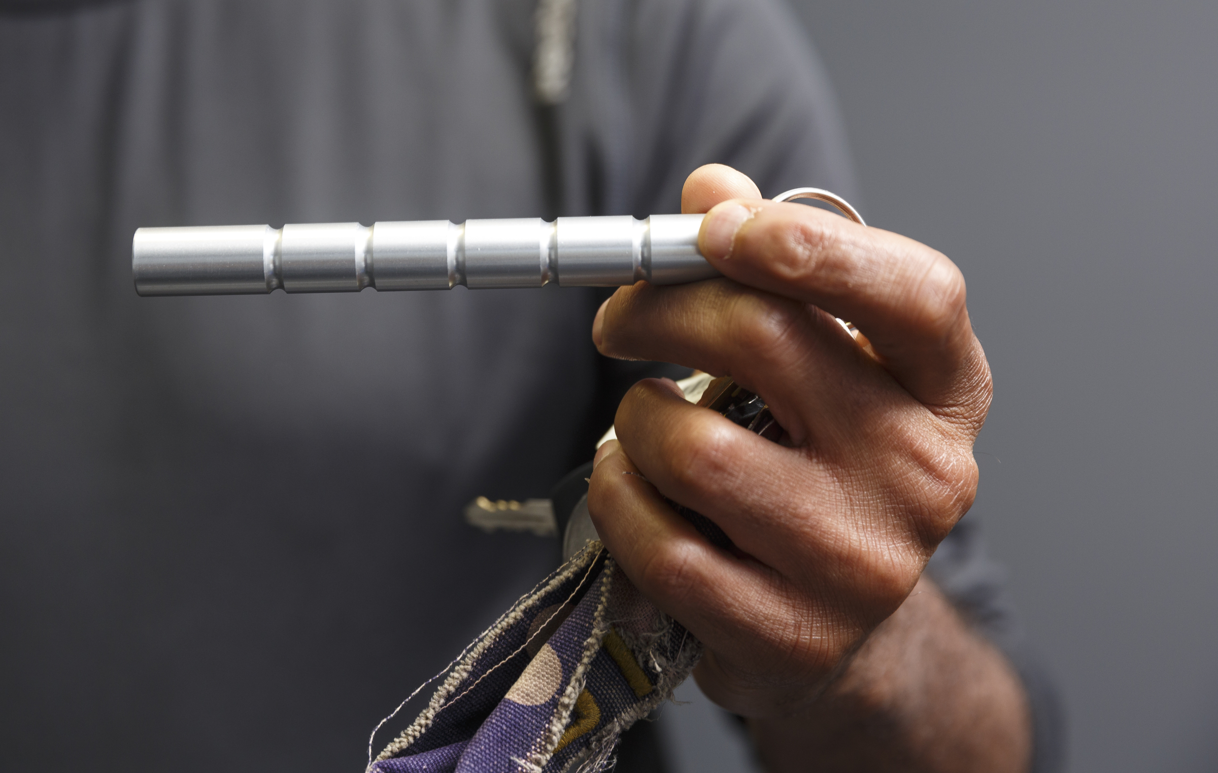 The Kubaton: Forget the pepper spray. This easy-to-use self-defense weapon doubles as an unassuming keychain that really brings the pain. The tool is most effective when striking sensitive or bony parts of the body, and with a bit of training, it can improve your chances of fighting off an attacker. Visit www.selfdefenseproducts.com/products/batons/kubatons for selections as low as $5.
