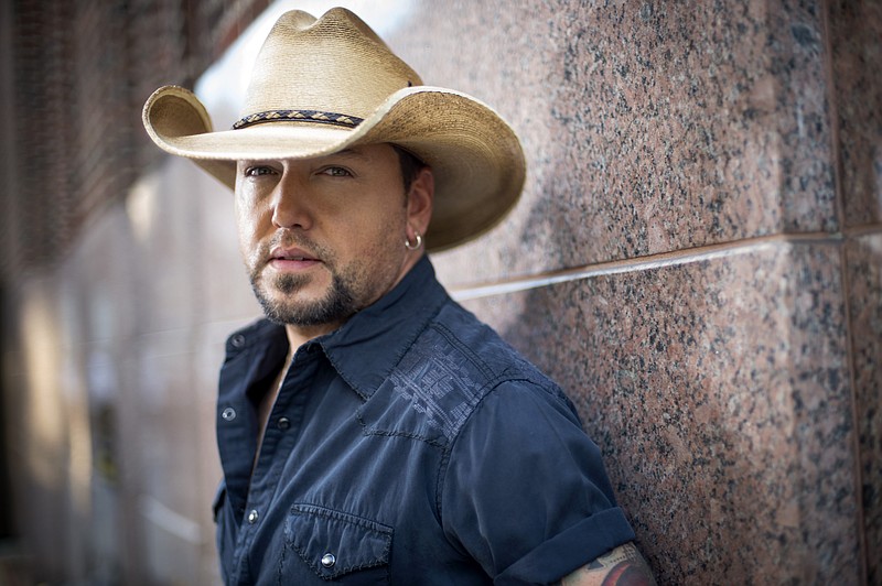 
              In this Sept. 8, 2016 photo, country singer Jason Aldean poses for a portrait in New York to promote his seventh studio album, “They Don’t Know.”  (Photo by Scott Gries/Invision/AP)
            