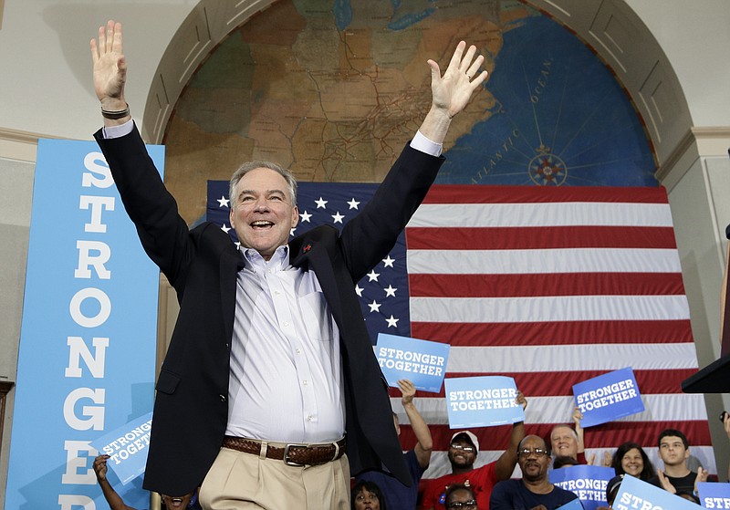 Democratic vice presidential candidate Sen. Tim Kaine probably hasn't given it much thought, but an improbable scenario exists where he could wind up vice president under President Donald Trump.