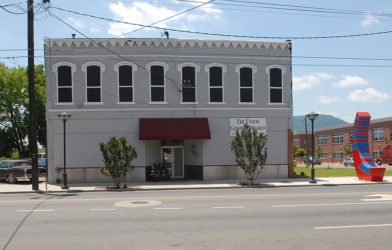 The Union Gospel Mission's homeless shelter was located on Main Street near the intersection of Market Street from the 1980s until the summer of 2014 when it was demolished to make way for John Wise's Mission on Main building.