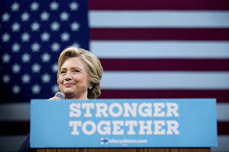 
              FILE - In this Oct. 13, 2016 file photo, Democratic presidential candidate Hillary Clinton pauses while speaking in San Francisco. You wouldn’t think there was much left to learn about Hillary Clinton after her nearly four decades in the public arena. But Clinton’s time as secretary of state and as a private citizen after her 2008 presidential campaign have generated new issues revolving around the intersection of money, politics, privilege and privacy. (AP Photo/Andrew Harnik, File)
            