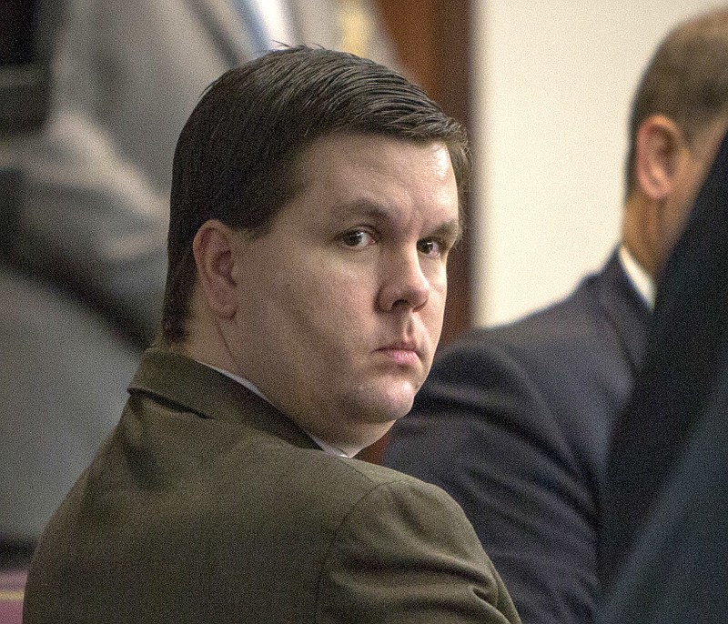 This Oct. 3, 2016, file photo shows Justin Ross Harris listening to jury selection during his trial at the Glynn County Courthouse in Brunswick, Ga.