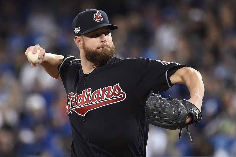 Indians' Kluber to start World Series opener against Cubs