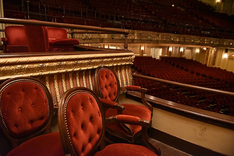 A major update of the historic Tivoli Theatre is envisioned once funding exists.