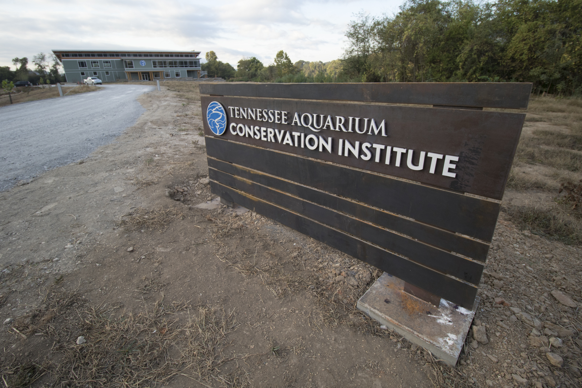 Staff Photo by Dan Henry / The Chattanooga Times Free Press- 10/26/16. The new Tennessee Aquarium Conservation Institute located adjacent to the Baylor School campus and on the Tennessee River is scheduled to be opening soon.