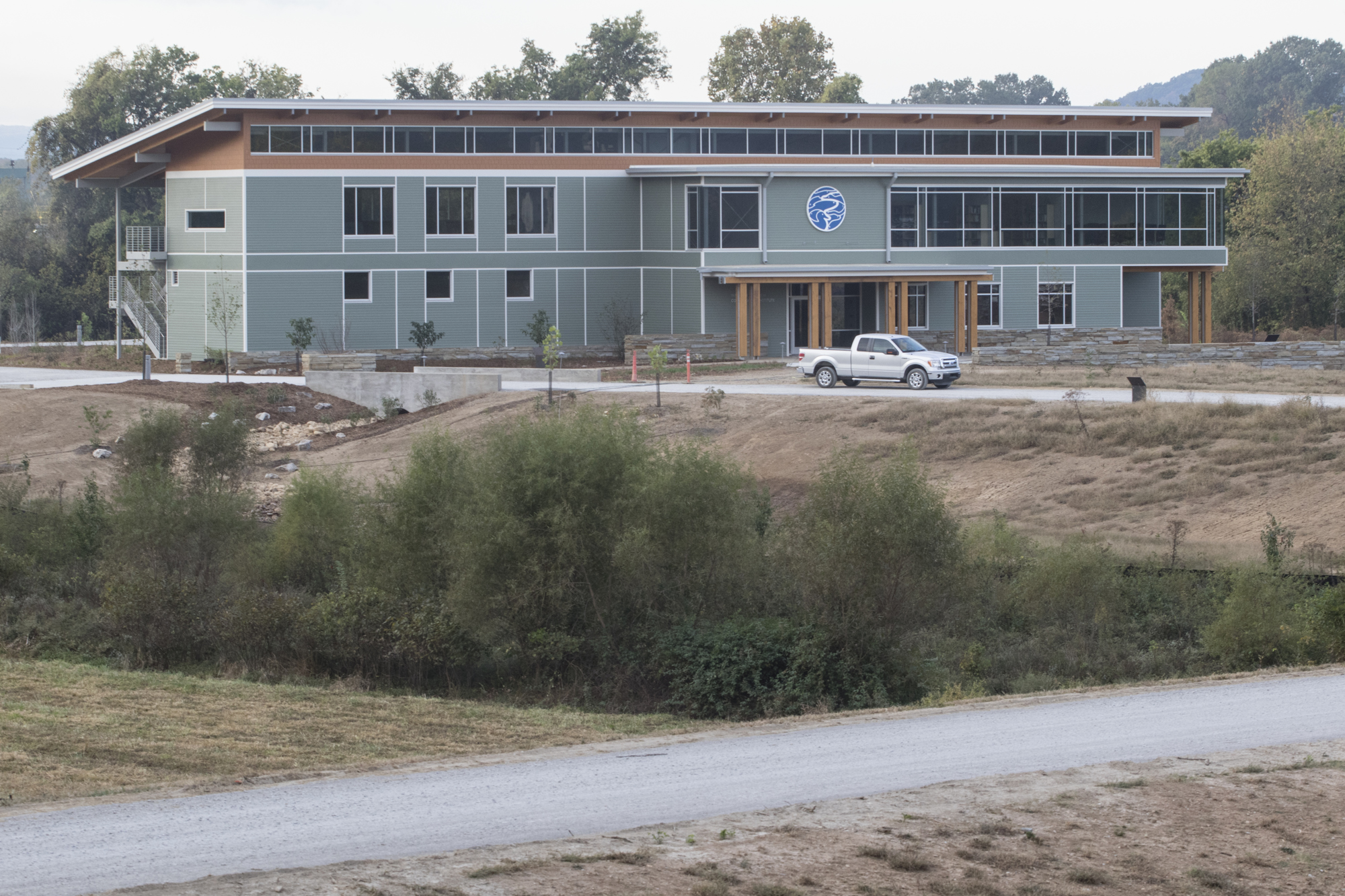 Staff Photo by Dan Henry / The Chattanooga Times Free Press- 10/26/16. The new Tennessee Aquarium Conservation Institute located adjacent to the Baylor School campus and on the Tennessee River is scheduled to be opening soon.