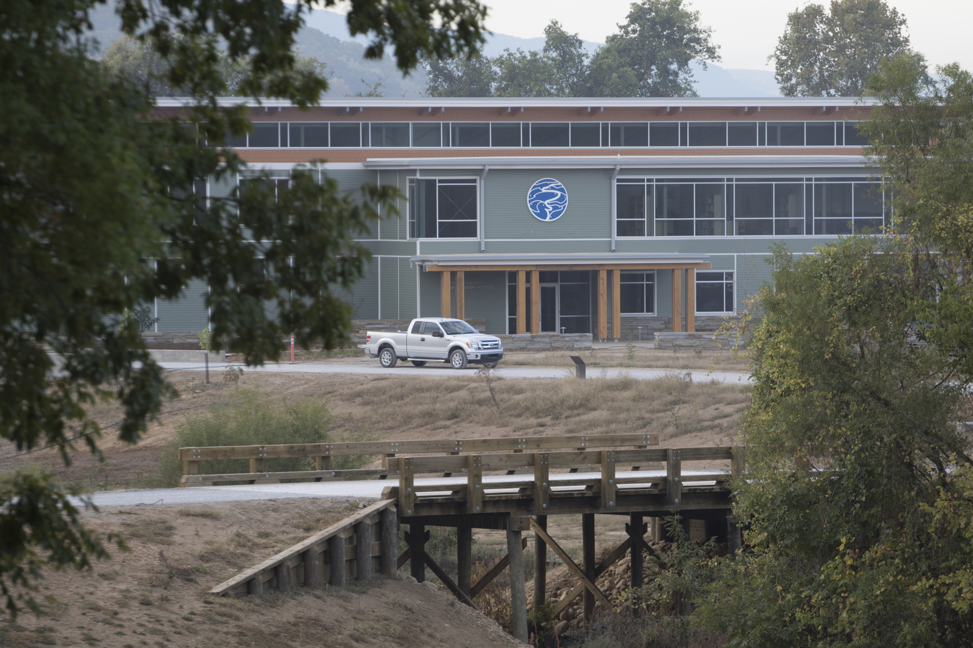 Staff Photo by Dan Henry / The Chattanooga Times Free Press- 10/26/16. The new Tennessee Aquarium Conservation Institute located adjacent to the Baylor School campus and on the Tennessee River is scheduled to be opening soon.