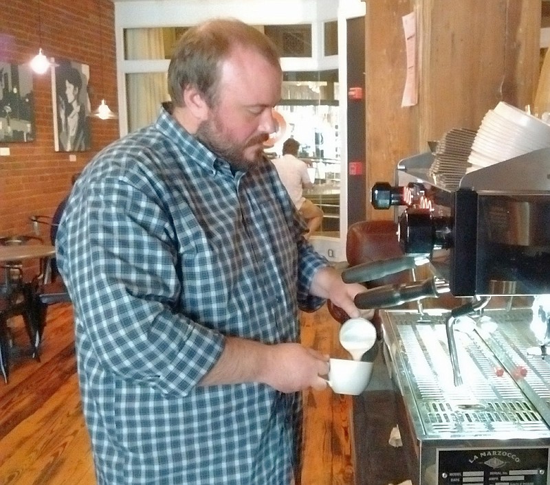 Ian Goodman, who founded Greyfriar's Co. in the 1990s in downtown Chattanooga, has opened Goodman Expert Coffee Roasters in Warehouse Row.