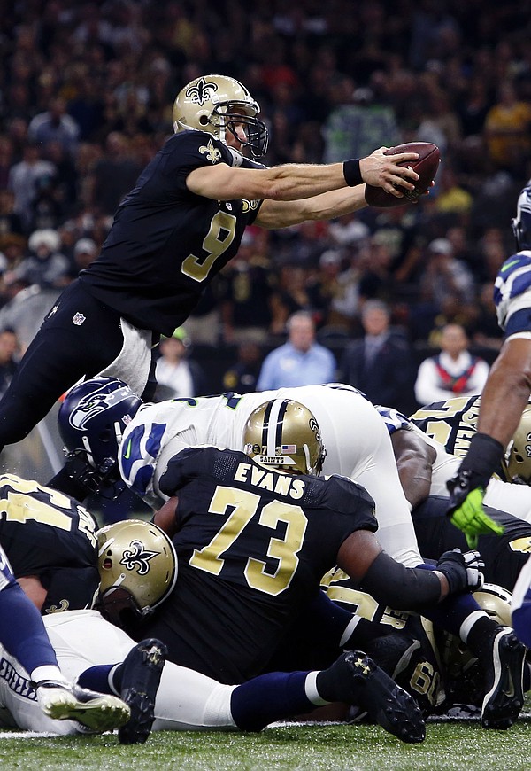 Brees, Saints outlast Seahawks 25-20 - The Columbian