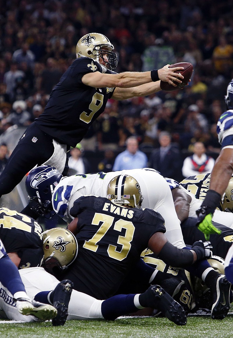 Brees, Saints outlast Seahawks 25-20