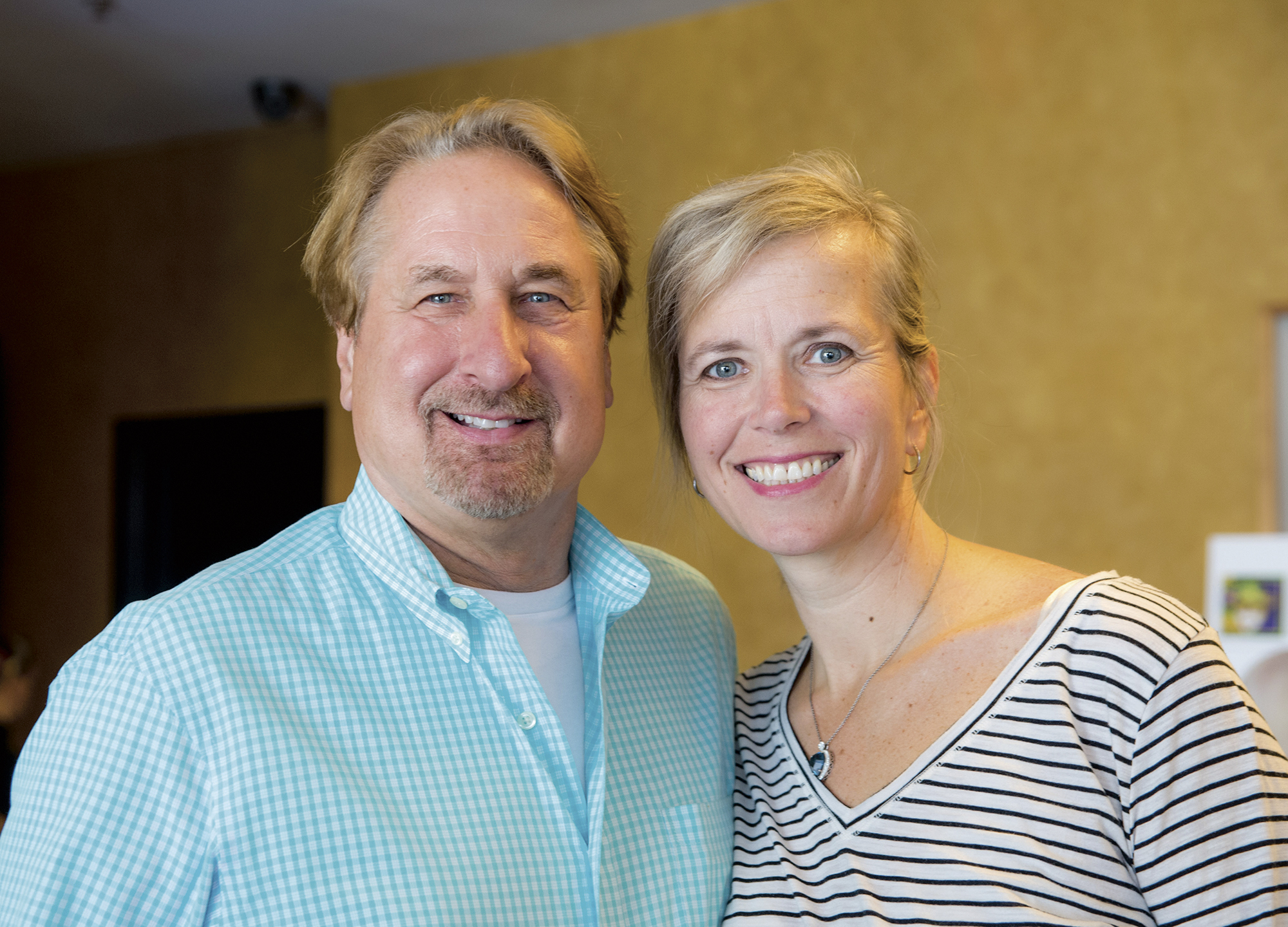 Jerry Sterling and Dr. Donna Van Natten