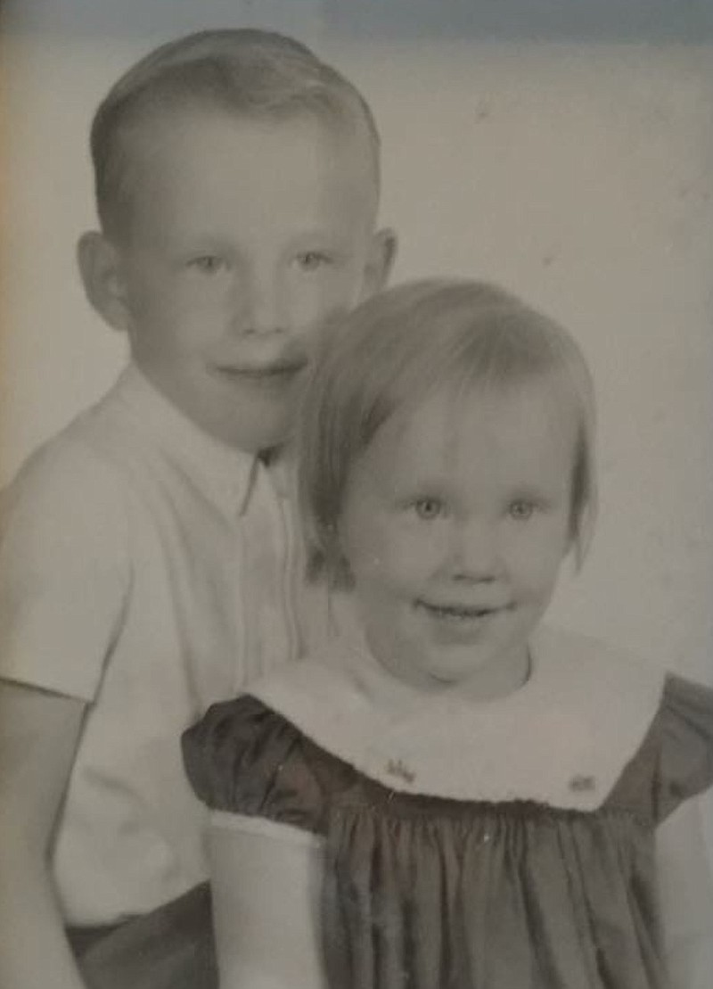 Mark Kennedy and his sister Lee Ann.