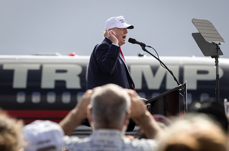 Donald Trump, speaking at a campaign rally in Lakeland, Fla., last month, has claimed the election is being stolen from him, citing everything from the potential for Election Day fraud to media bias favoring Hillary Clinton.