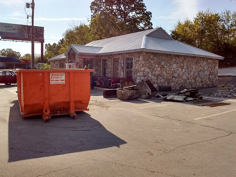 There's a new roof on the fire-damaged Family Table at 3904 Ringgold Road in East Ridge, but the building's new owner's don't have plans to reopen the longtime Italian-American restaurant.