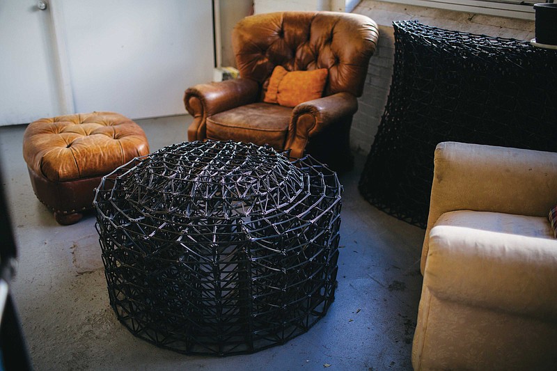 3-D printed furniture created by Branch Technology