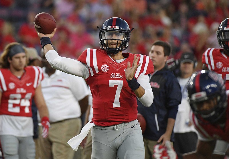 Redshirt freshman quarterback Jason Pellerin has been Chad Kelly's primary backup all season and finished last week's win over Georgia Southern after Kelly was lost for the year with a knee injury in the third quarter.