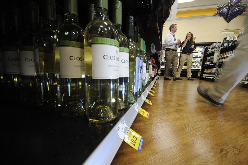 Residents in Soddy-Daisy, Lookout Mountain, Walden and Ridgeside voted Tuesday whether to allow wine sales in grocery stores.