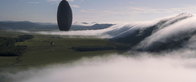 This image released by Paramount Pictures shows a scene from "Arrival."