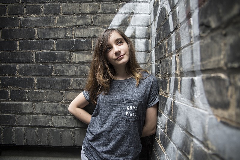 
              In this photo provided by her family, Hannah Alper, 13, poses for a portrait in Toronto in October 2016. Alper, who has a blog called "call me Hannah" posted her open letter to Hillary Clinton to thank the candidate for inspiring her, even after her loss to Donald Trump. "Yesterday, today and tomorrow," she wrote, "I'm With Her." (Lisa MacIntosh via AP)
            