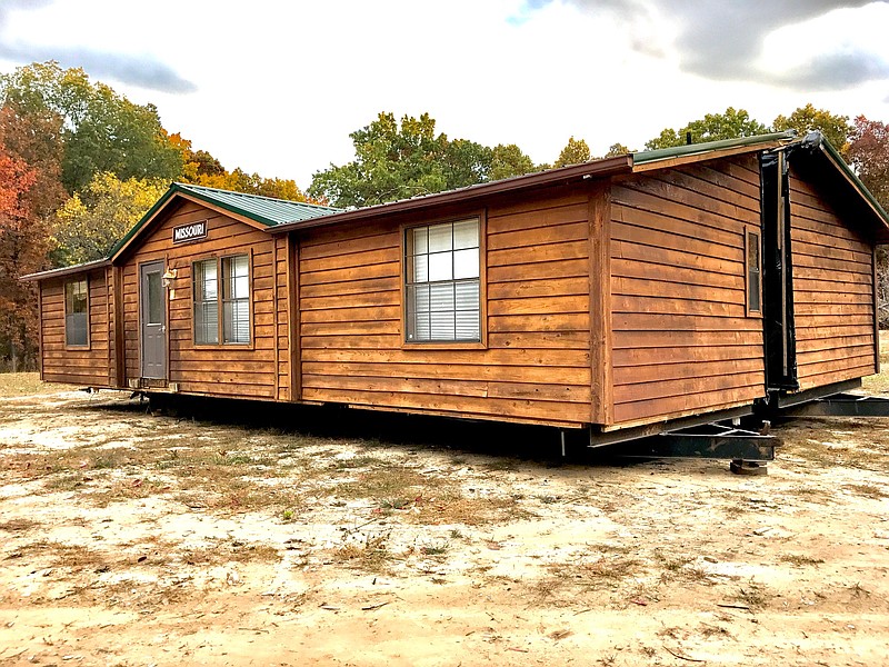 This is one of the refurbished homes that Blazing Hope Ranch will use to house survivors of sex trafficking.