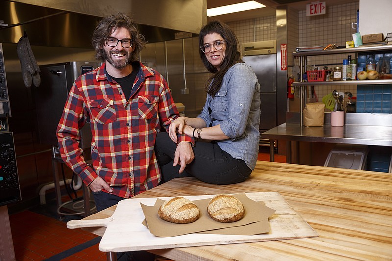 Alex Whitman and Victoria Capdevielle, owners of Bread and Butter Bakery on Dayton Boulevard, say after working tirelessly to ensure that everything is perfect, their bakery is nearly ready.