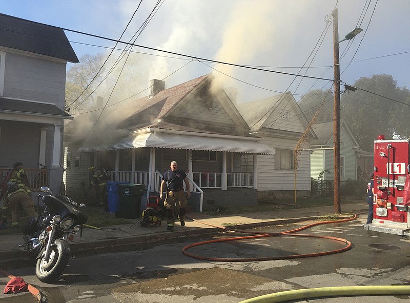 Chattanooga firefighters extinguish house fire on Flynn Street Chattanooga Times Free Press