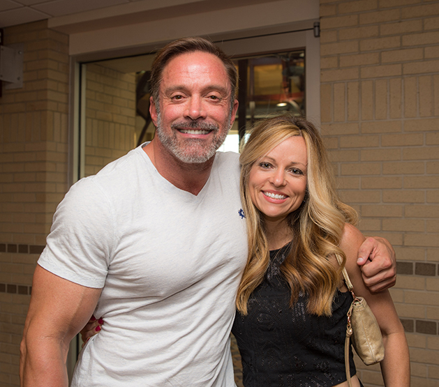 Darren Johnson and Jessica West