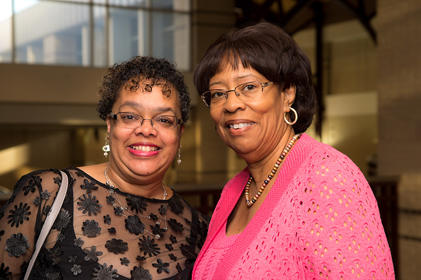 Danielle Moore and Joyce Smith
