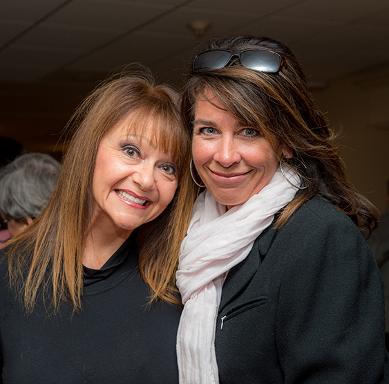 Bridget Johnston and Jane Bowen