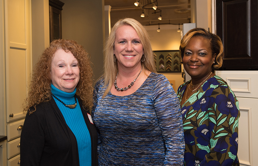 Martha Mackey, Laura Cass and Tonya Love