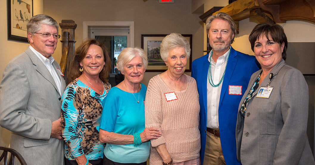 Vance & Rebecca Travis, Sue Winston, Charlotte Thompson, Larry Wolfe and Diane Abercrombie