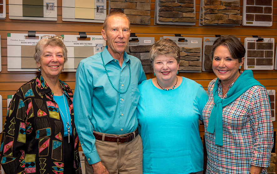 Cathy Barker, Bill & Gail Chapman and Sherry Dahrling