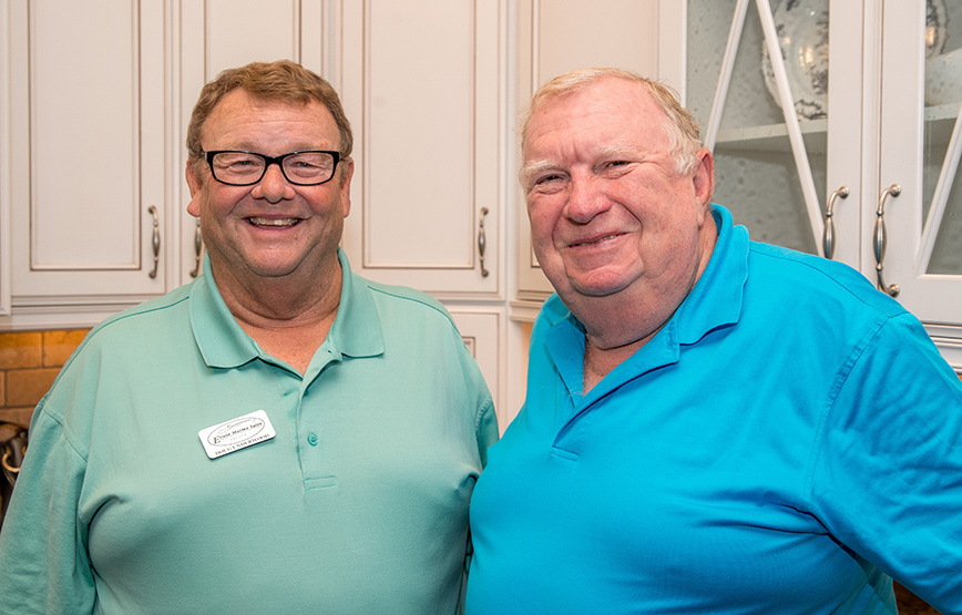 Doug Underwood and George Cudabac