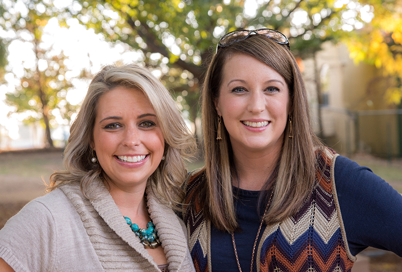 Nicole Flowers and Cindy Copeland