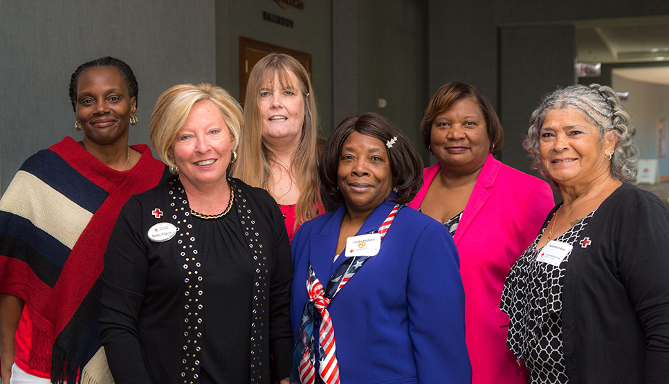 Sharon Petite, Sandy Kilgore, Sharon Kaminsky, Cecilia Ragland, Shirley Venable and  Rosemarie Asia