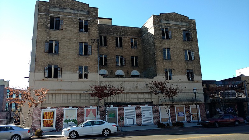 The vacant St. George Hotel on Market Street is slated to be redone as a boutique hotel.