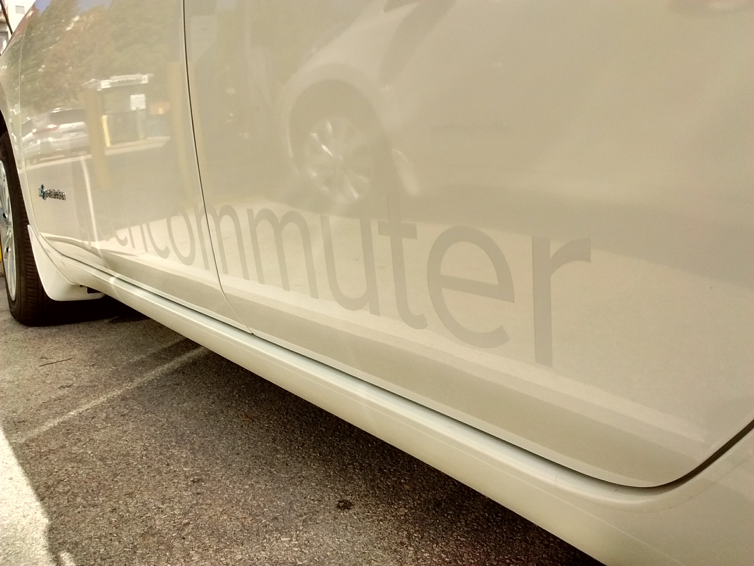 Green Commuter sought to subtly brand the Nissan Leafs it deployed here, company officials say, because they didn't want them to look like driving billboards for the car-sharing program.