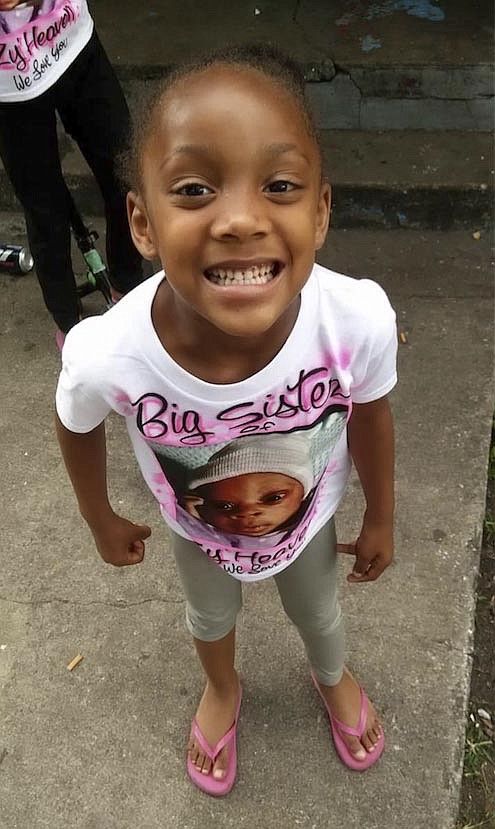 Zyaira Mateen, 6, was killed in a school bus crash on Monday. 