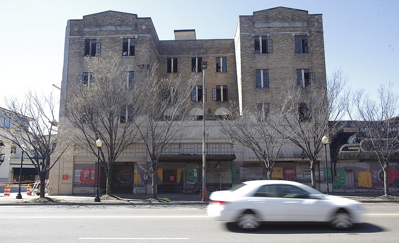 The St. George Hotel on Market Street may return to its original purpose instead of being converted into condominiums.