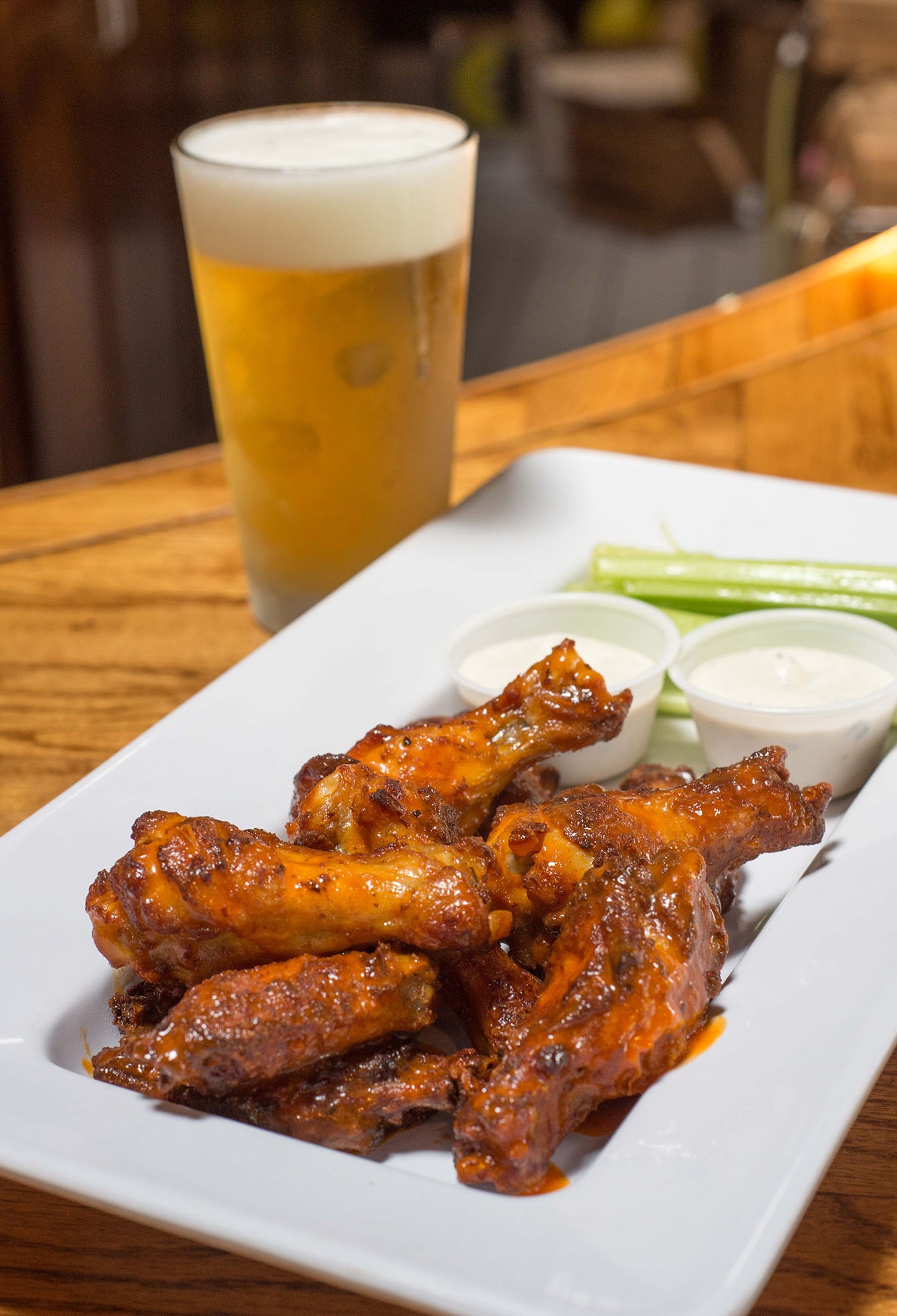 House wings at Mellow Mushroom. (photo by Mark Gilliland)