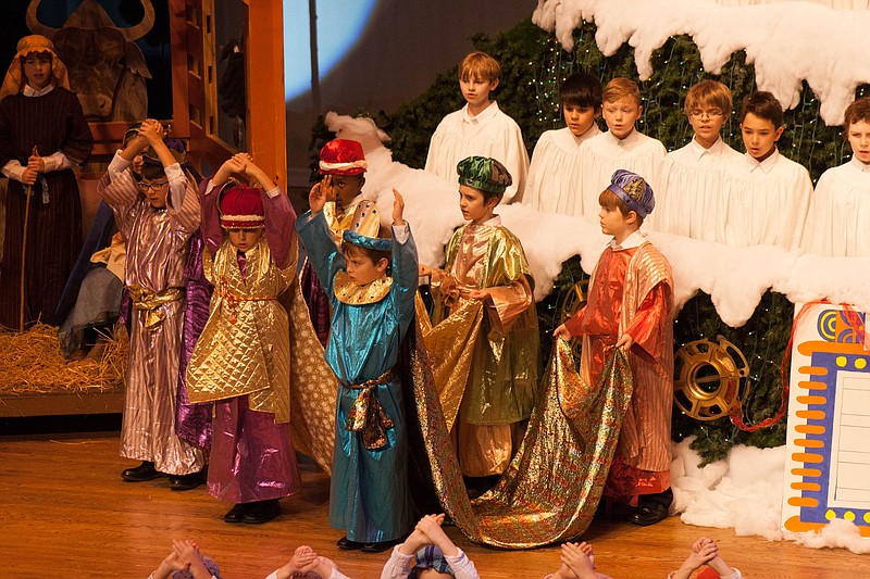 As is tradition, youngest members of the Chattanooga Boys Choir will close the first half of the show with a Nativity scene.