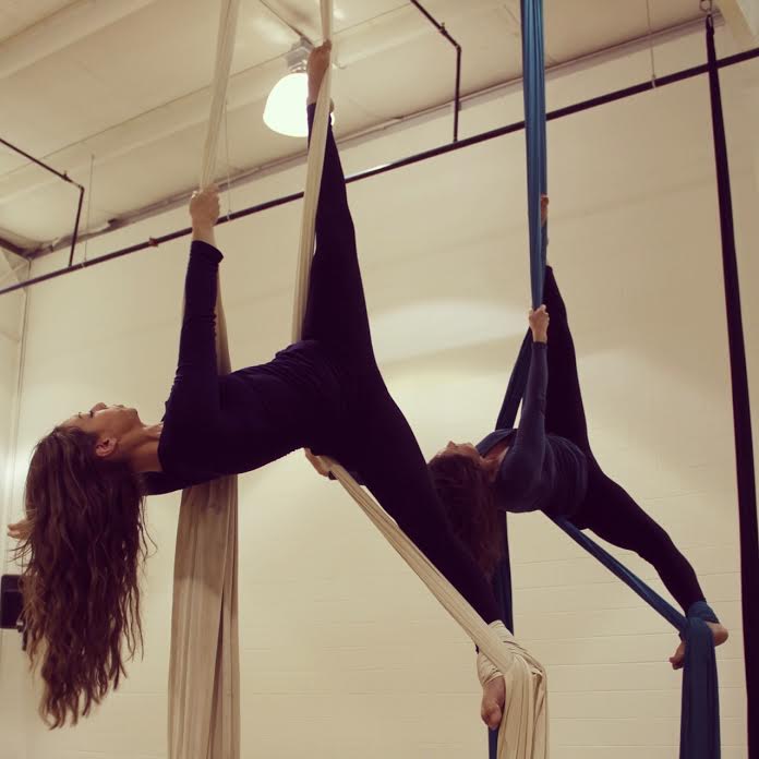 Performers from Chattanooga Aerials will demonstrate their art, 35 feet in the air, at 2 and 4 p.m. Saturday, Dec. 3, at the Sculpture Fields. MainX24 festivalgoers can try their skill at aerial choreography at 3 p.m.