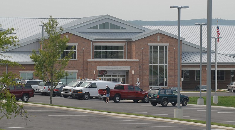 This 2008 file photo shows the exterior of Signal Mountain Middle High School.