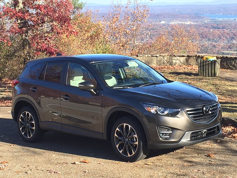 The Mazda CX-5 offers refinement and good fuel economy.



